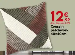 Maxi Bazar PATCHWORK Coussin offre