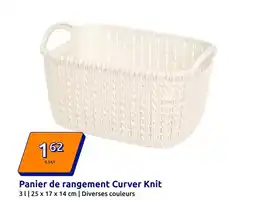 Action Curver - panier de rangement knit offre
