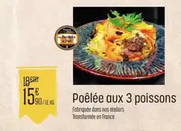 E.Leclerc Poêlée aux 3 poissons offre