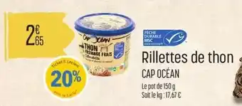 E.Leclerc Cap - rillettes de thon offre