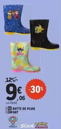 E.Leclerc Boîte de pluie enfant offre