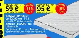 KREABEL Matelas offre