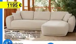 KREABEL Salon d'angle offre