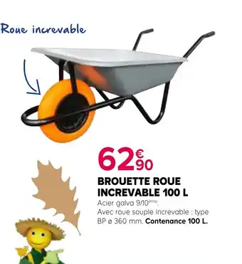 Kiriel Brouette roue increvable offre