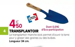 Kiriel Transplantoir offre