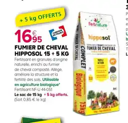 Kiriel Fumier de cheval hipposol offre
