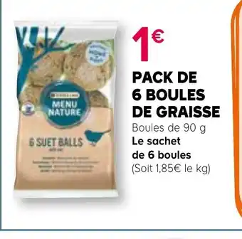 Kiriel Pack de 6 boules de graisse offre