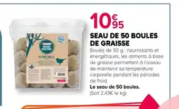 Kiriel Seau de 50 boules de graisse offre