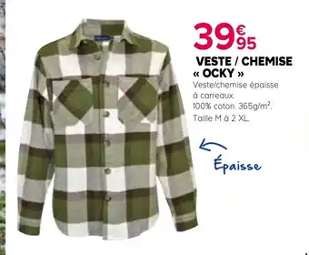 Kiriel Veste chemise ocky offre