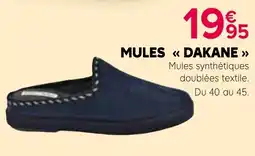 Kiriel Mules dakane offre