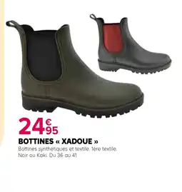 Kiriel Bottines xadoue offre