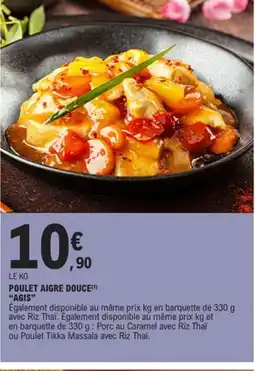 E.Leclerc AGIS Poule aigre douce offre