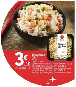 E.Leclerc ISALI Riz cantonais offre