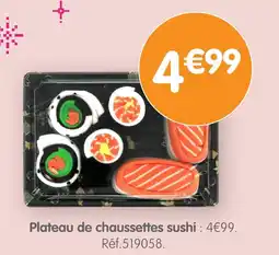 b&m Plateau de chaussettes sushi offre