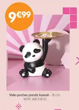 b&m Vide-poches panda kawaii offre