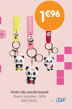 b&m Porte-clés panda kawaii offre