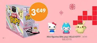 HELLO KITTY Mini figurine Bitty pop