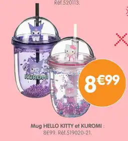 b&m HELLO KITTY ET KUROMI Mug offre