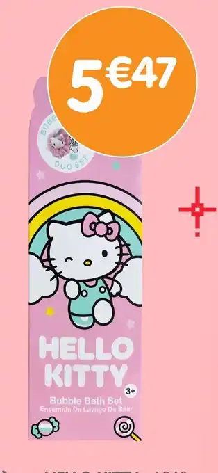 b&m HELLO KITTY Coffret bain moussant offre