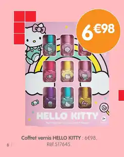 b&m HELLO KITTY Coffret vernis offre