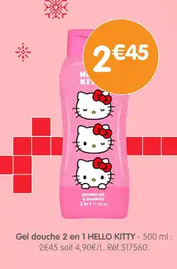 b&m HELLO KITTY Gel douche 2 en 1 offre