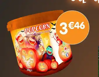 b&m Seau de pop-corn sucrée offre