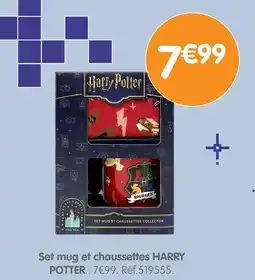 b&m HARRY POTTER Set mug et chaussettes offre