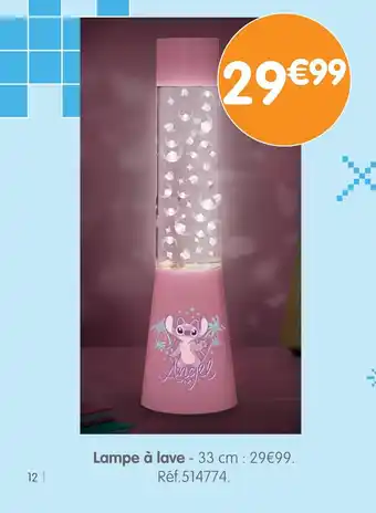 b&m Lampe à lave offre