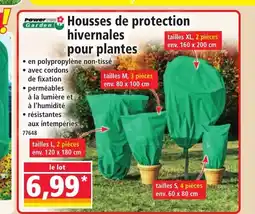 Norma POWER GARDEN Housses de protection hivernales pour plantes offre