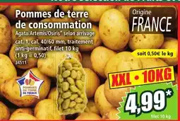 Norma Pommes de terre de consommation offre