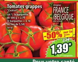 Norma Tomates grappes offre