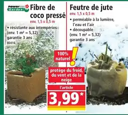 Norma POWER GARDEN Fibre de coco pressé offre
