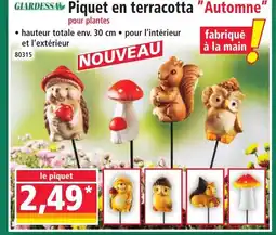 Norma GIARDESSA Piquet en terracotta Automne offre