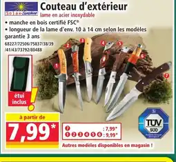 Norma Couteau d'extérieur offre