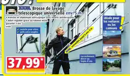Norma Brosse de lavage télescopique universelle offre