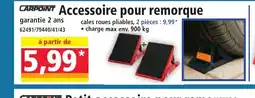 Norma CARPOINT Accessoire pour remorque offre
