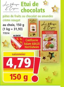 Norma Etui de chocolats offre