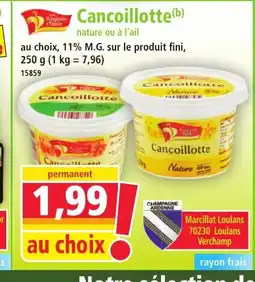 Norma Cancoillotte offre