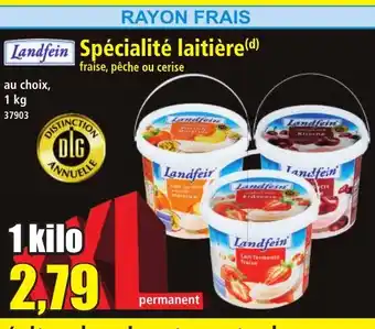 Norma LANDFEIN Spécialité laitière offre