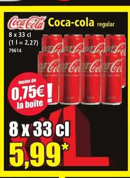 Norma COCA-COLA Regular offre