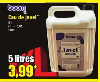 Norma BOOM Eau de javel offre