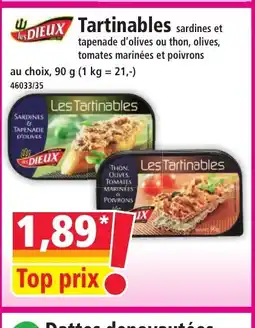 Norma LES DIEUX Tartinables offre
