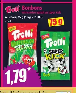 Norma TROLLI Bonbons offre