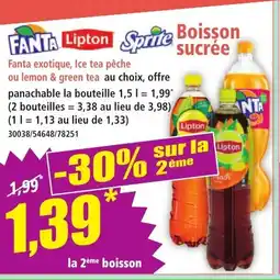 Norma FANTA,LIPTON Boisson sucrée offre