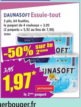 Norma DAUNASOFT Essuie-tout offre