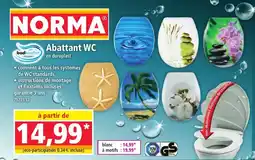 Norma Abattant WC offre