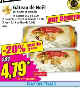 Norma Gâteau de Noël offre