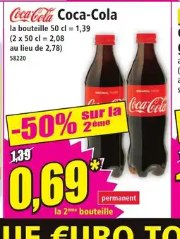 Norma COCA-COLA offre