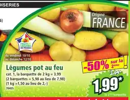 Norma Légumes pot au feu offre