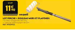 Tout faire matériaux NESPOLI Lot perche + rouleau murs et plafonds offre